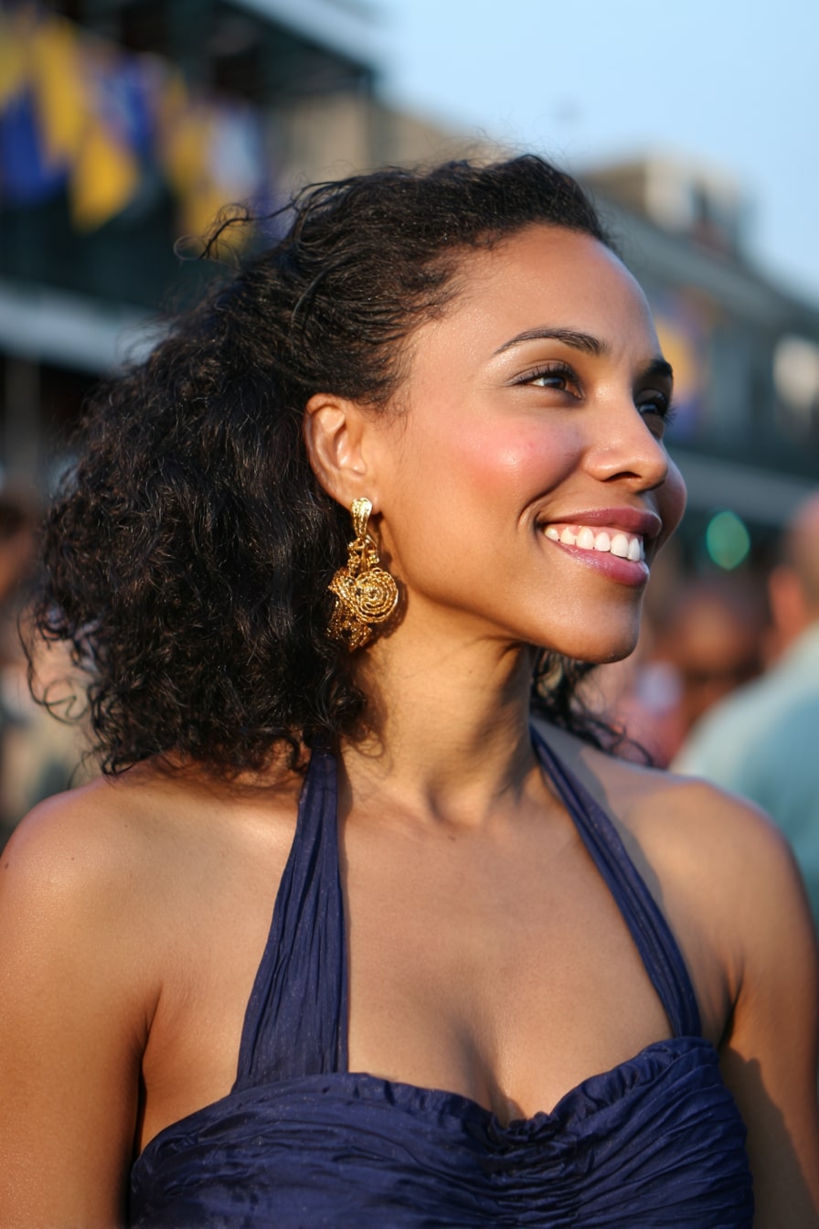 Soft Curls + Natural Flow