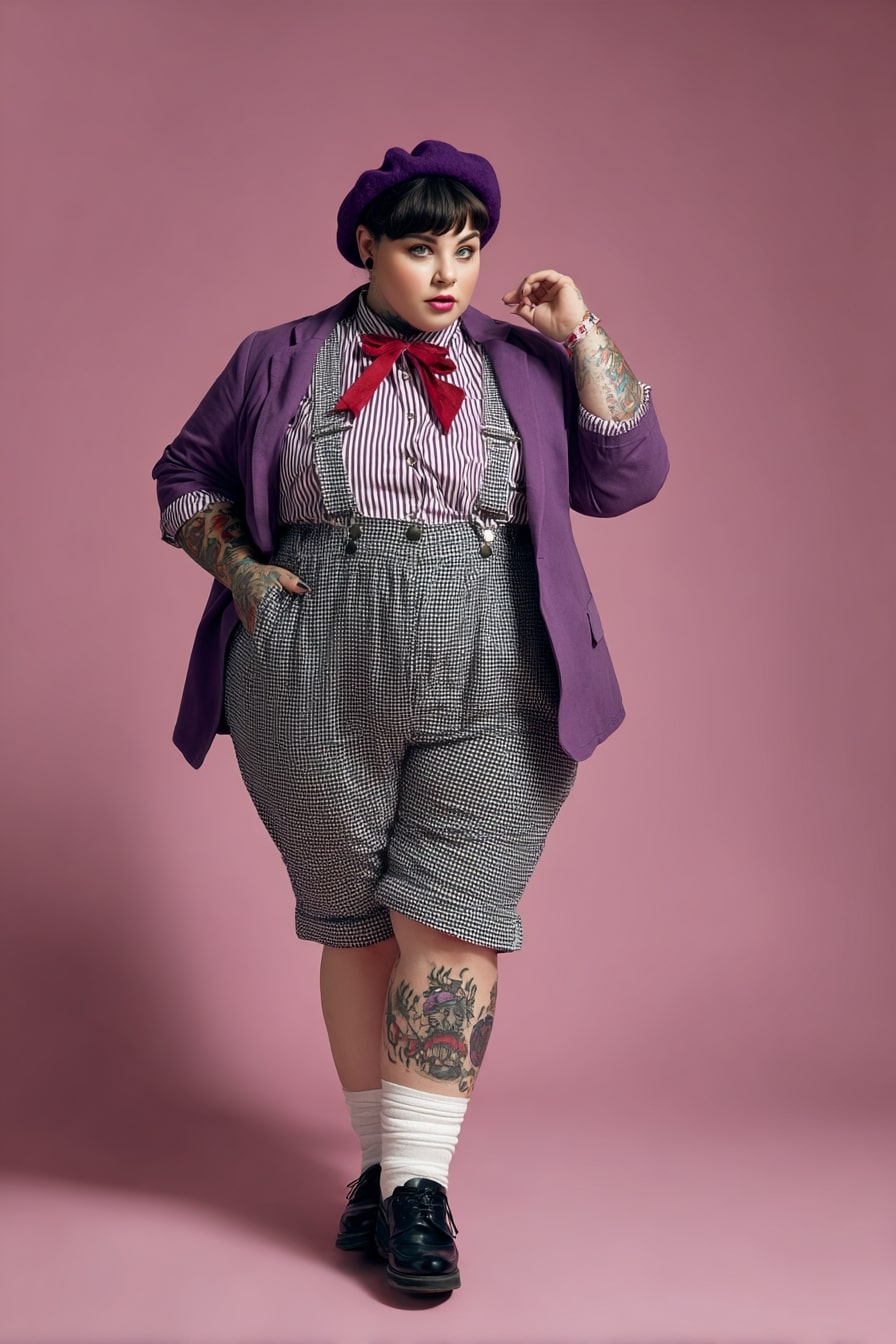 Vintage Disney Winter Chic with a Parisian Twist