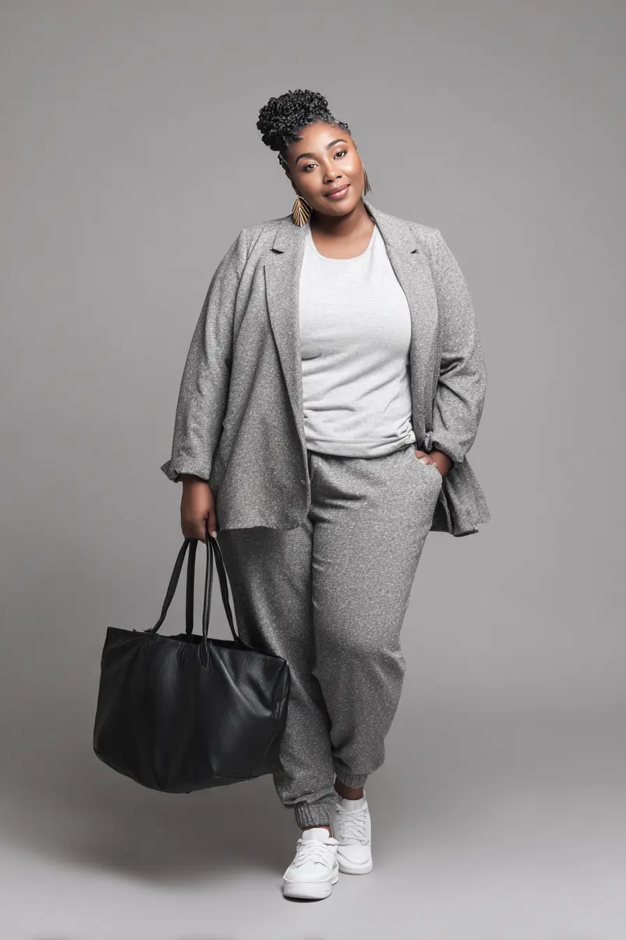 Knit Blazer + Joggers Soft Structure