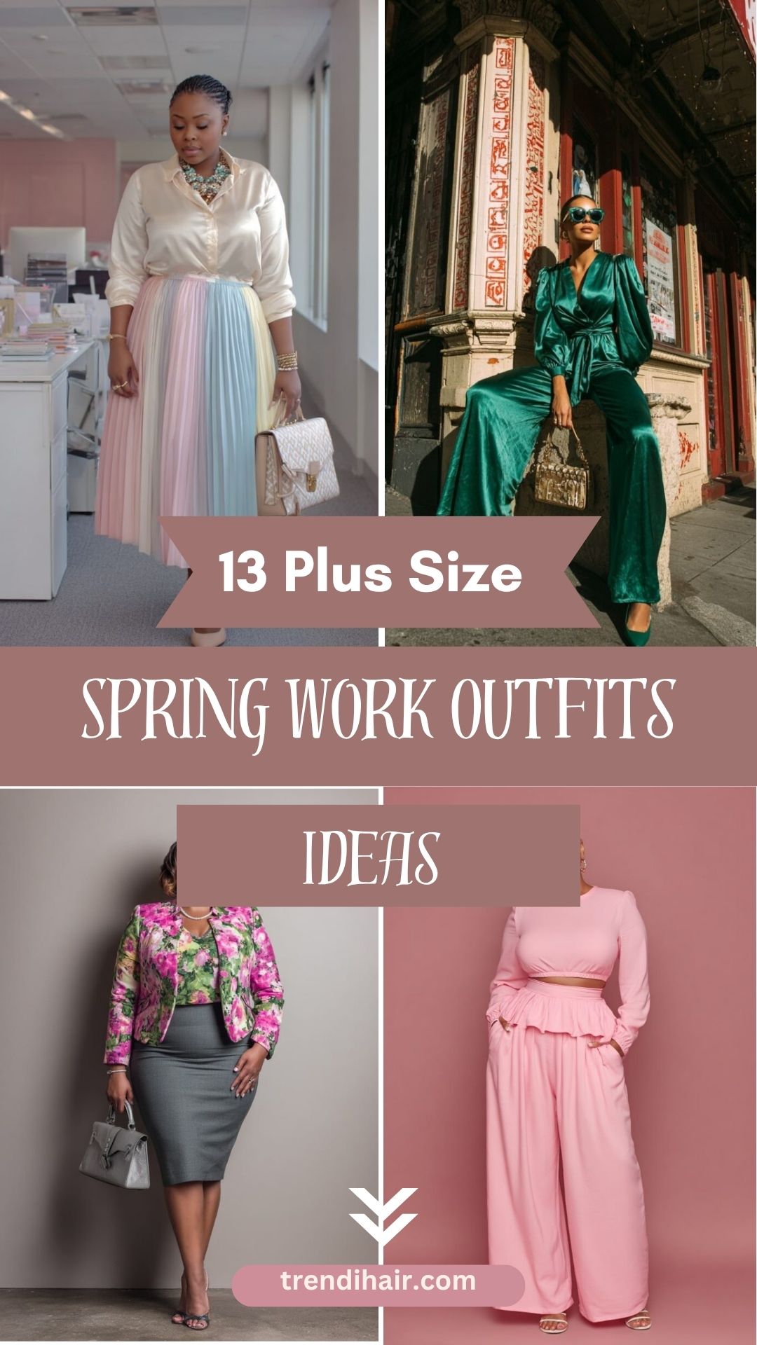 13 Plus Size Spring Work Outfits That Boost Confidence!
