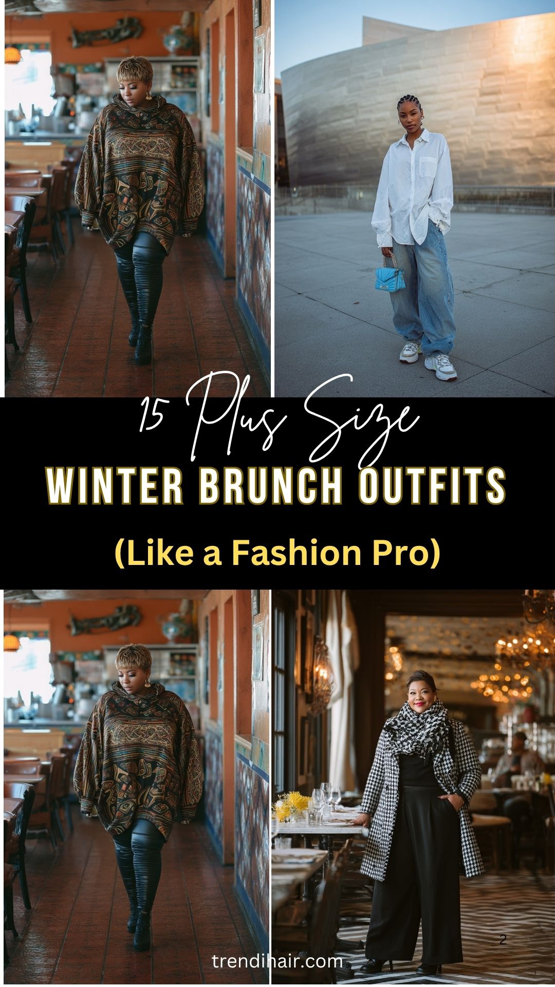 15 Cute Plus Size Winter Brunch Outfits Perfect for Photos