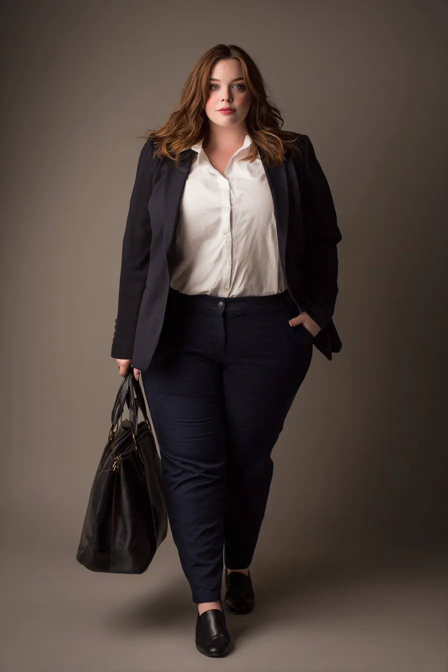 Structured Blazer Sharpness + Tailored Ankle Pants