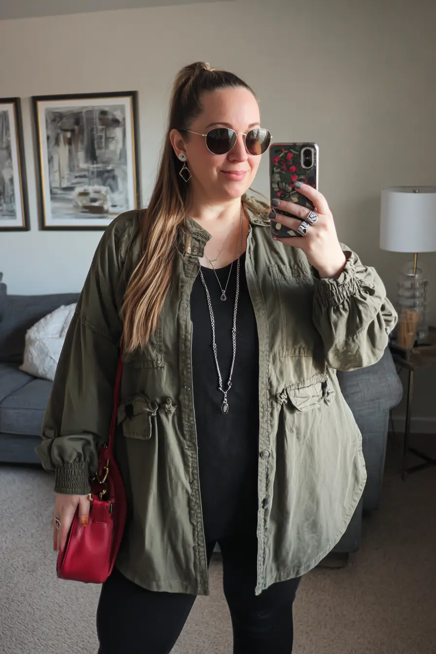 Utility Jacket + All-Black Base Modern Layer