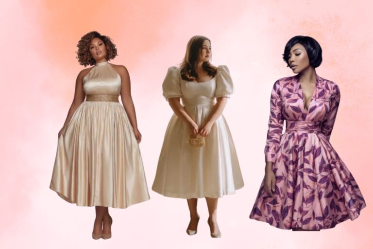 21 Plus Size August Wedding Guest Dresses You’ll Love