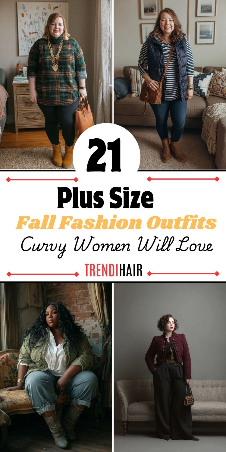 21 Plus Size Fall Fashion Outfits Curvy Women Will Love