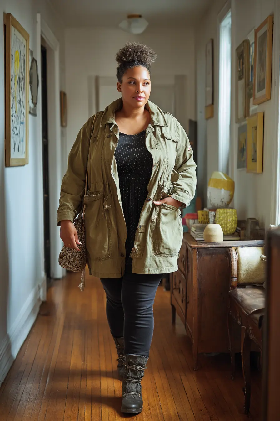 Utility Jacket + Slim Pants