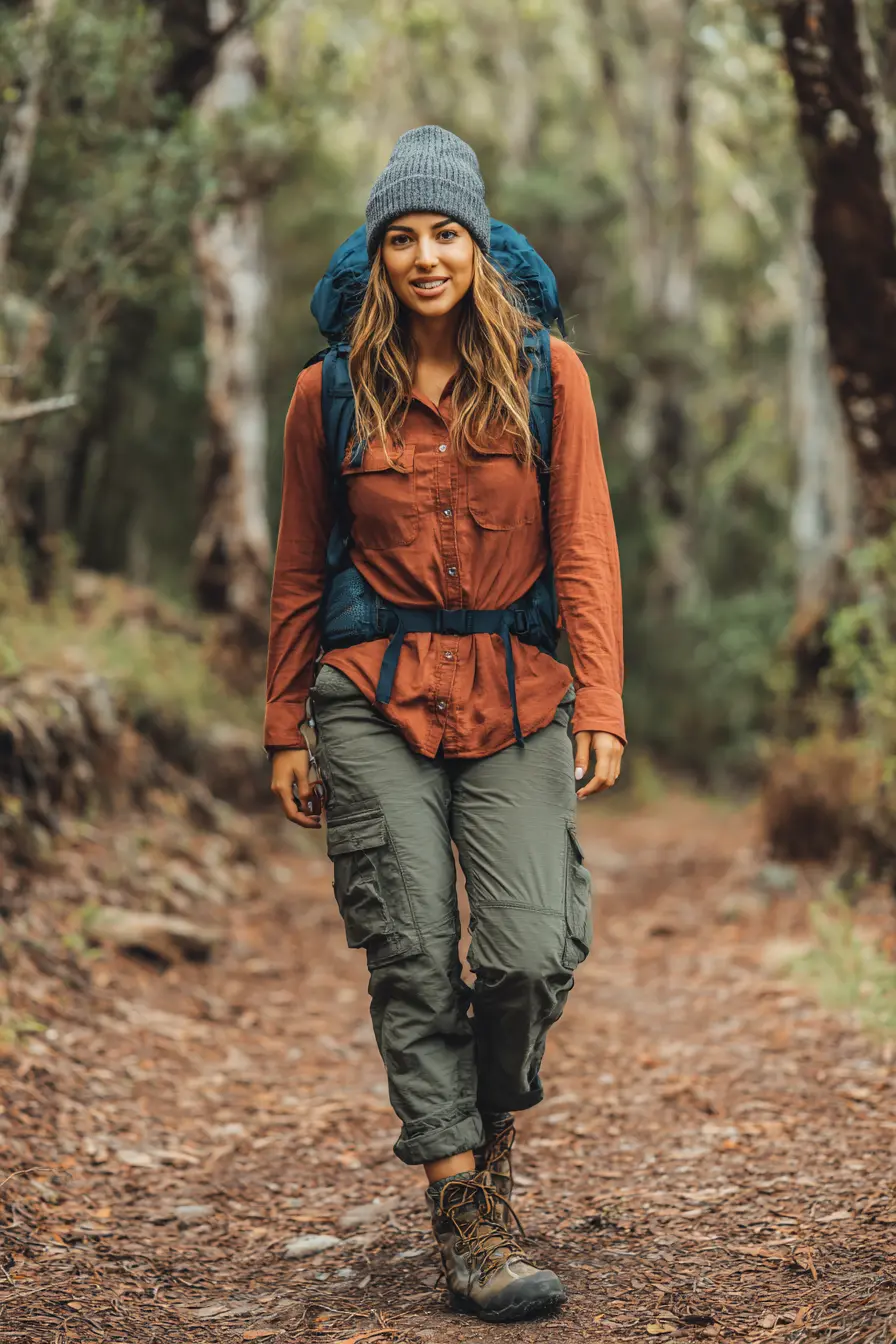 Corduroy Shirt + Softshell Pants