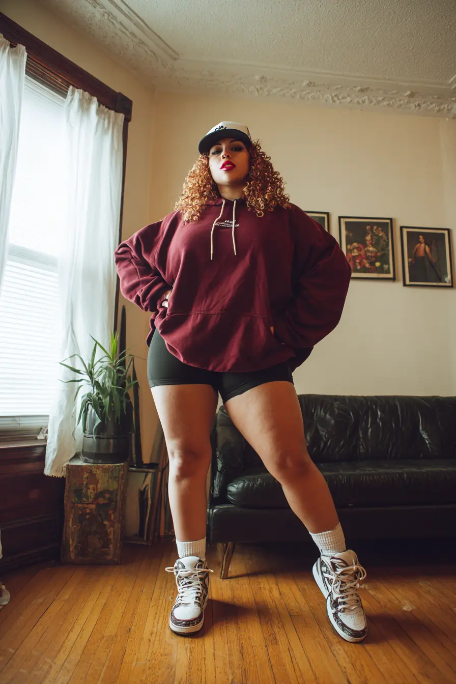 Streetwear Comfort with a Fall Hoodie Look