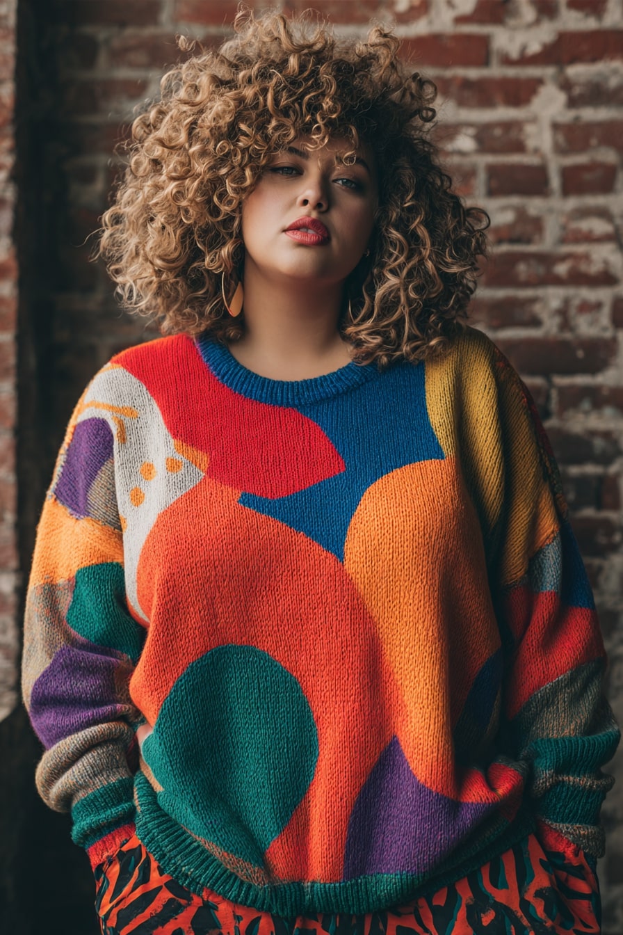 Bold Magenta Wide-Leg Set with Cropped Shirt