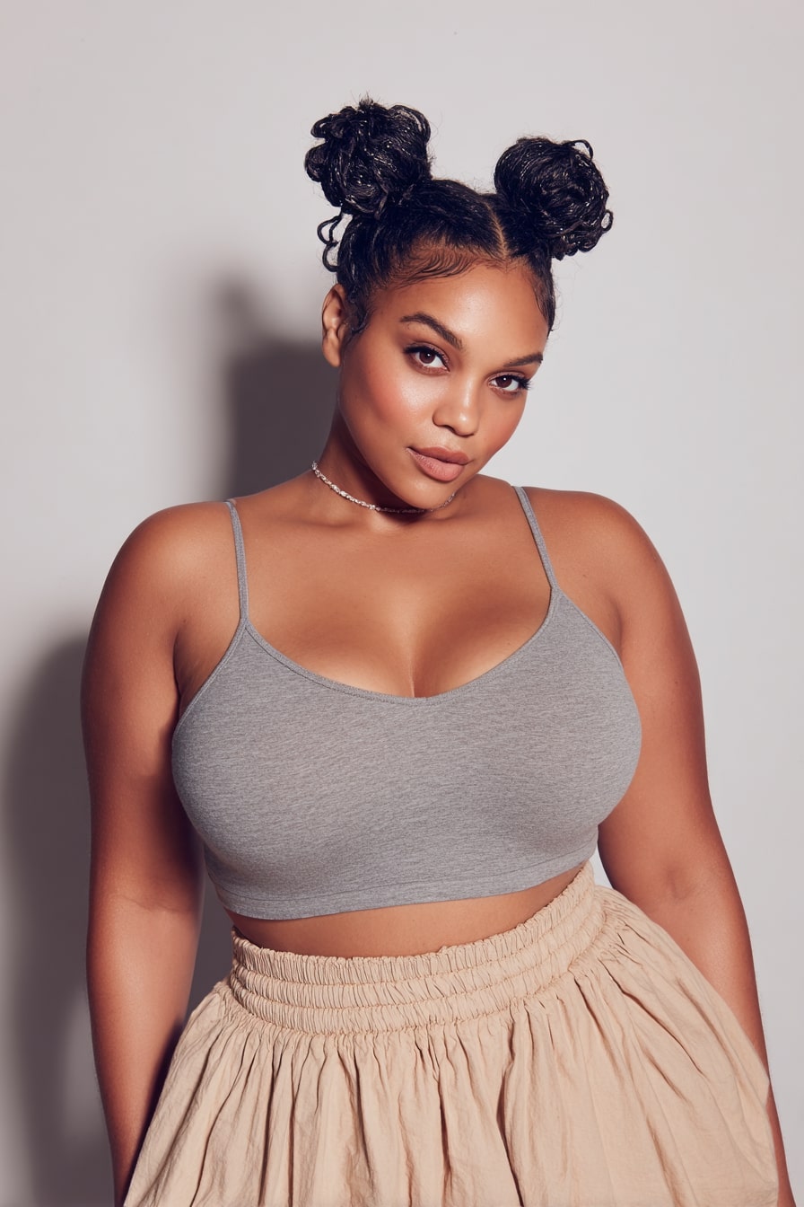 Dual Bantu-Knot Coil Set