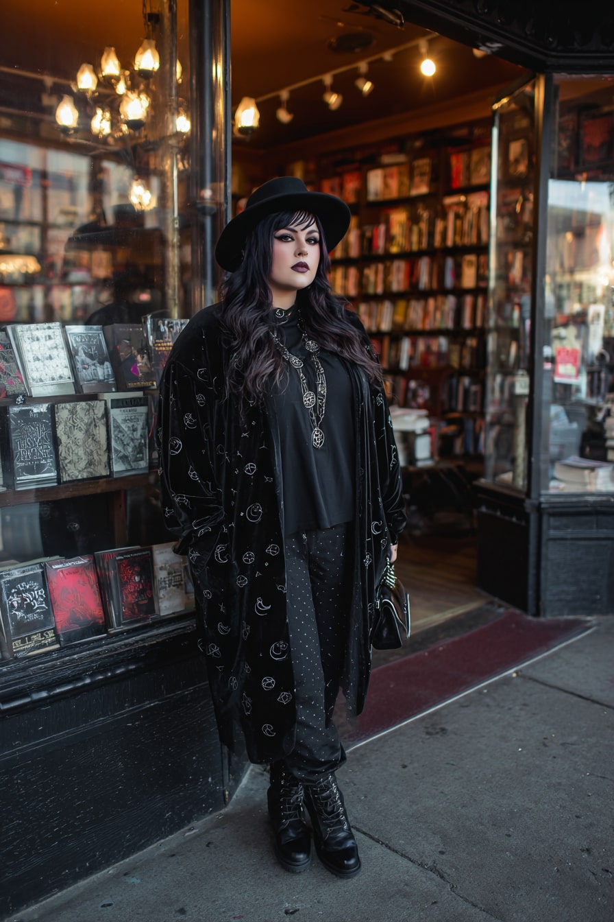 Velvet Duster + Structured Layers