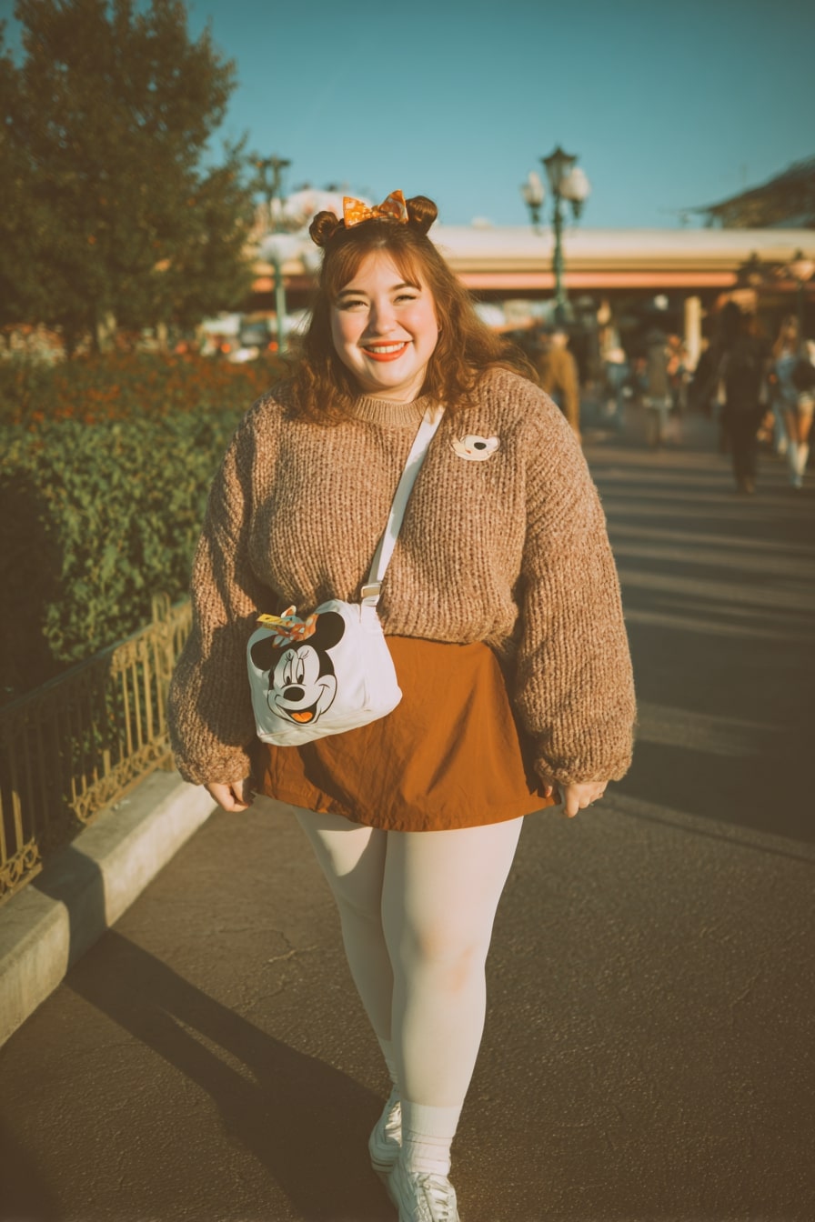 Cozy Belle Inspired Disney Winter Outfit