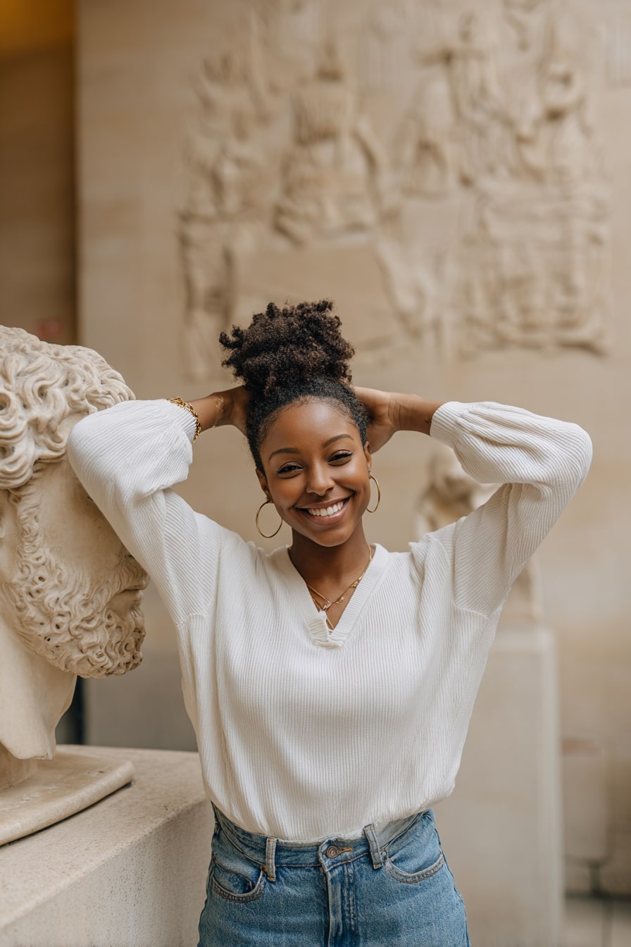 High Puff + Defined Texture