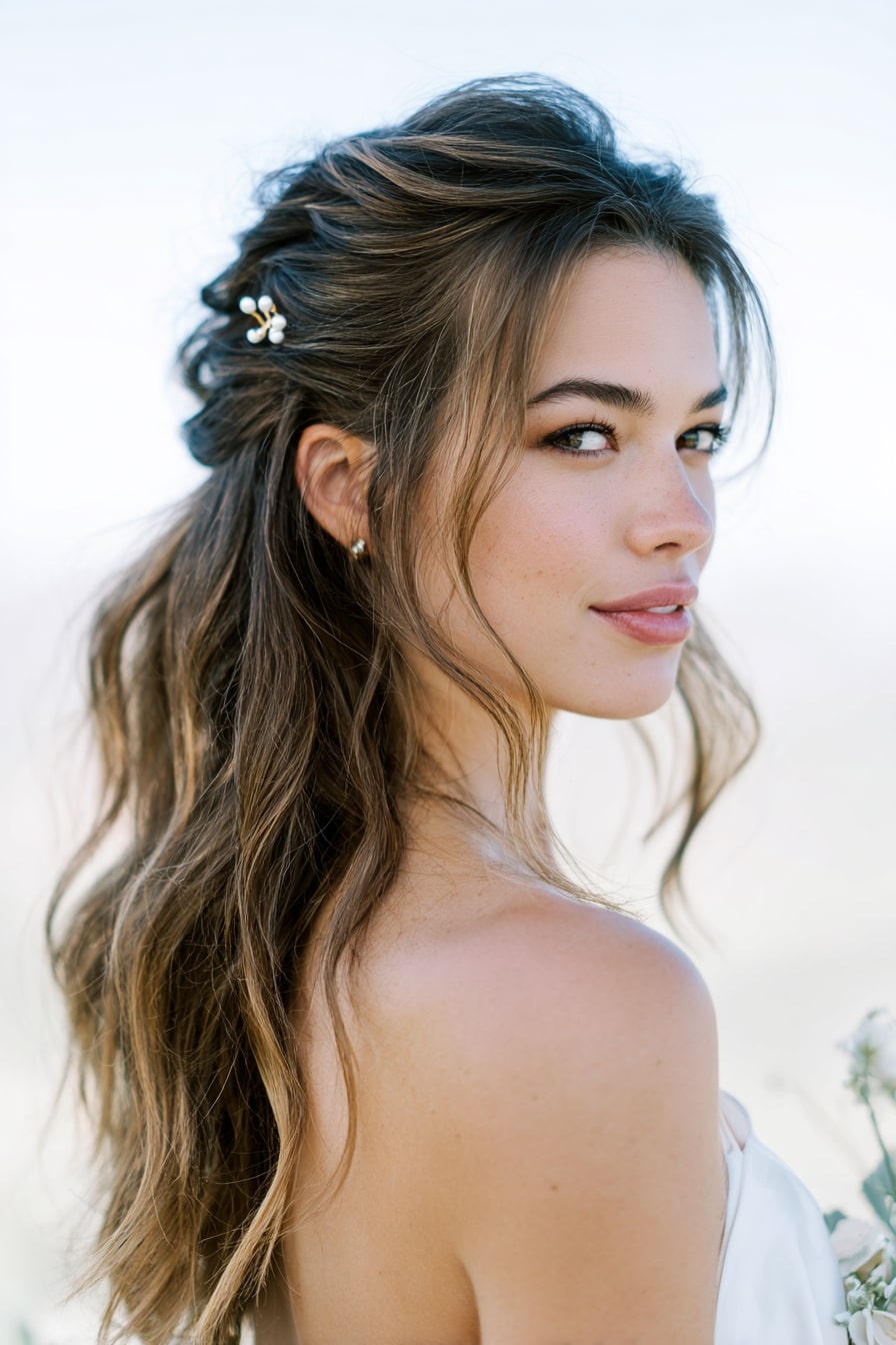 Romantic Half-Up Twisted Waves