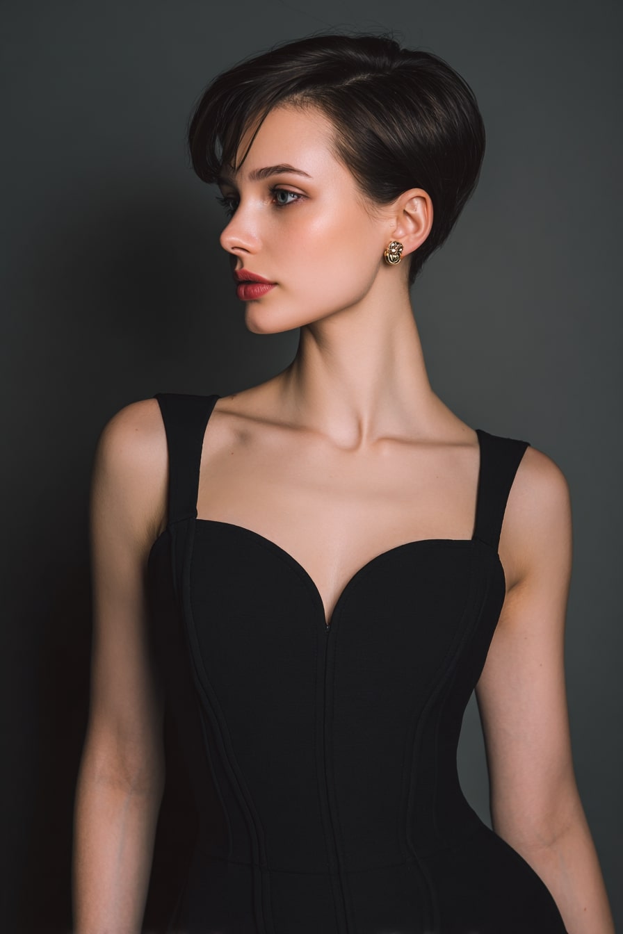 12: “Timeless Elegance” Sleek Sculpt Pixie