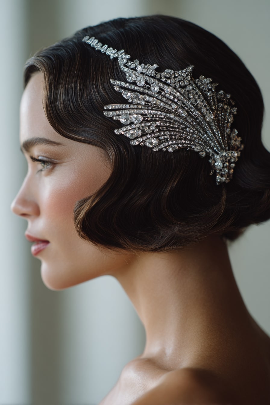 2. Sculpted Vintage Bob