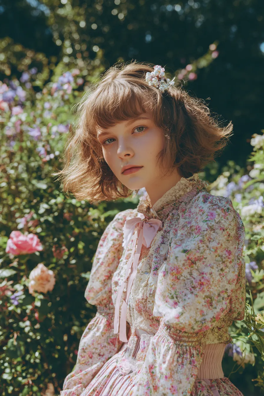 Soft Feather Fringe Bob