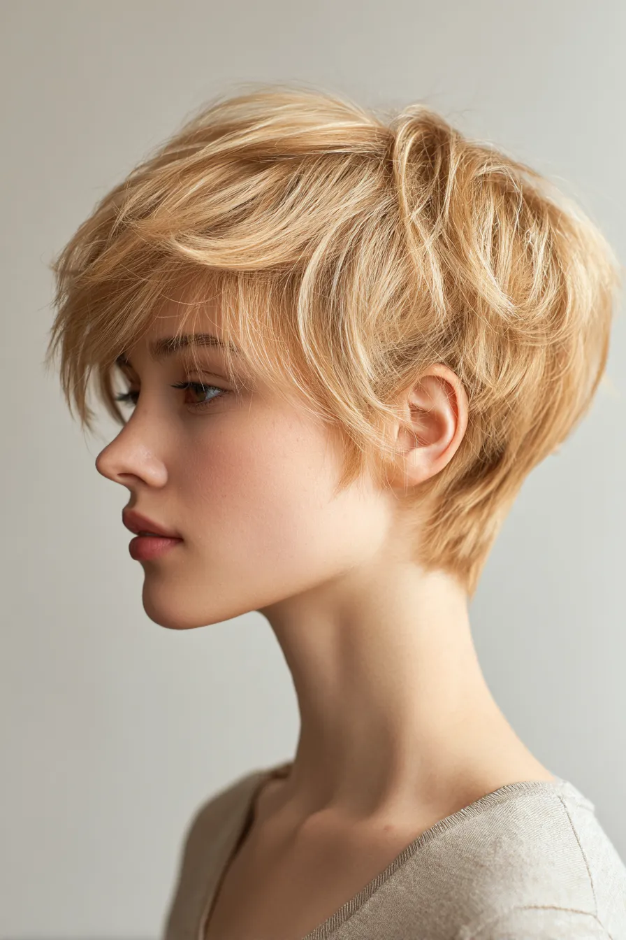 Air-Swept Pixie Layers
