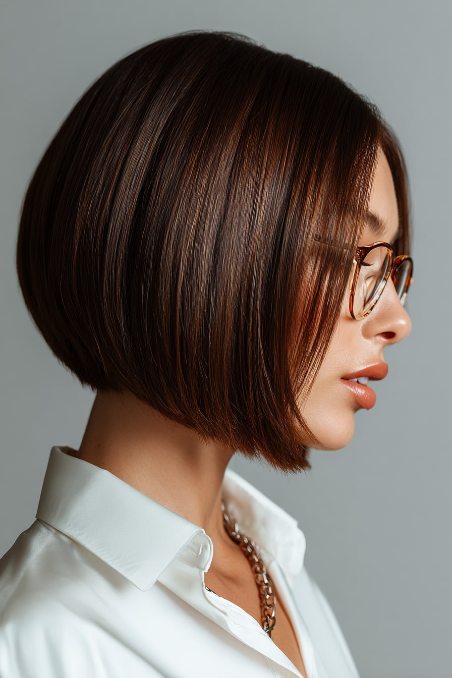 The Contemporary Angled Blunt Cut