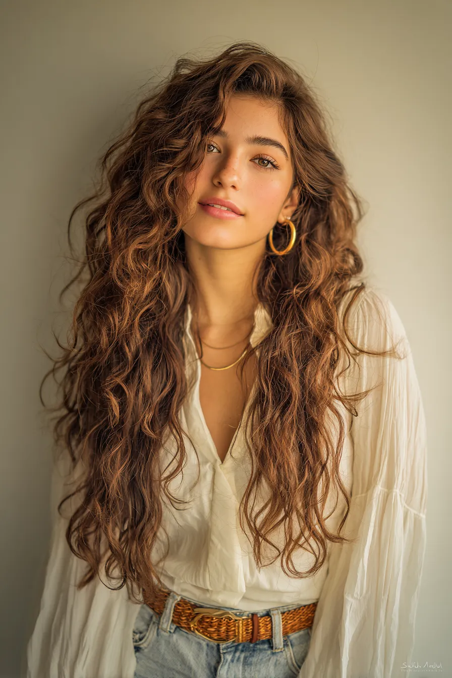 Cascading Feather Waves