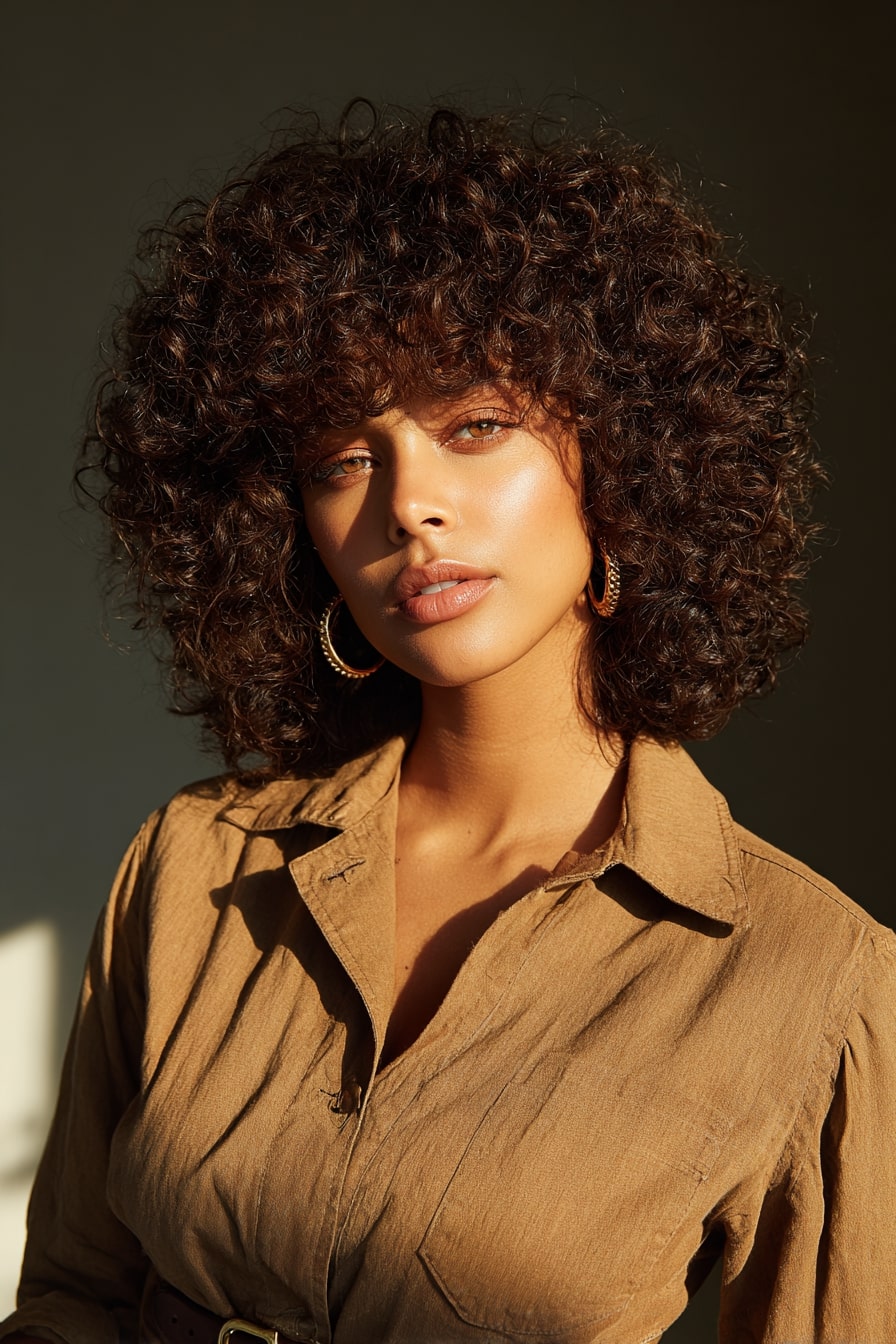 10. Power Texture Curly Shag for Natural Volume