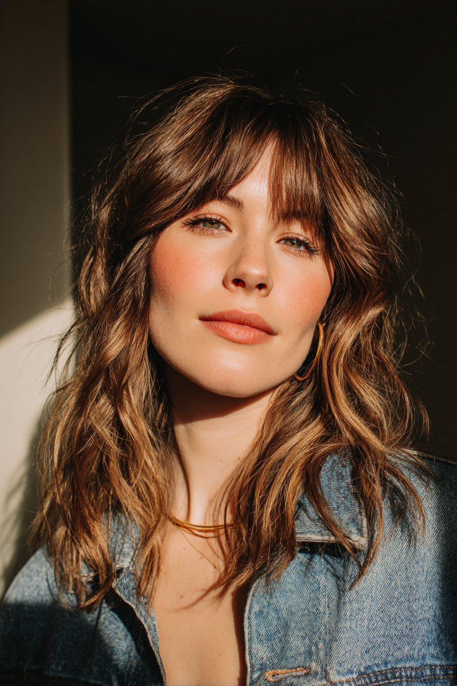 7. The Editorial Flow Glossy Layers for Statement Appeal