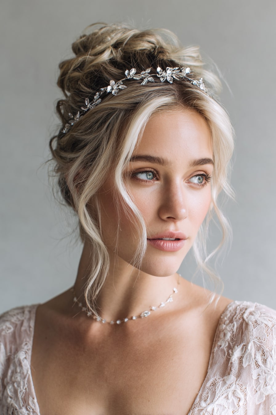 The Boho Blossom Bun