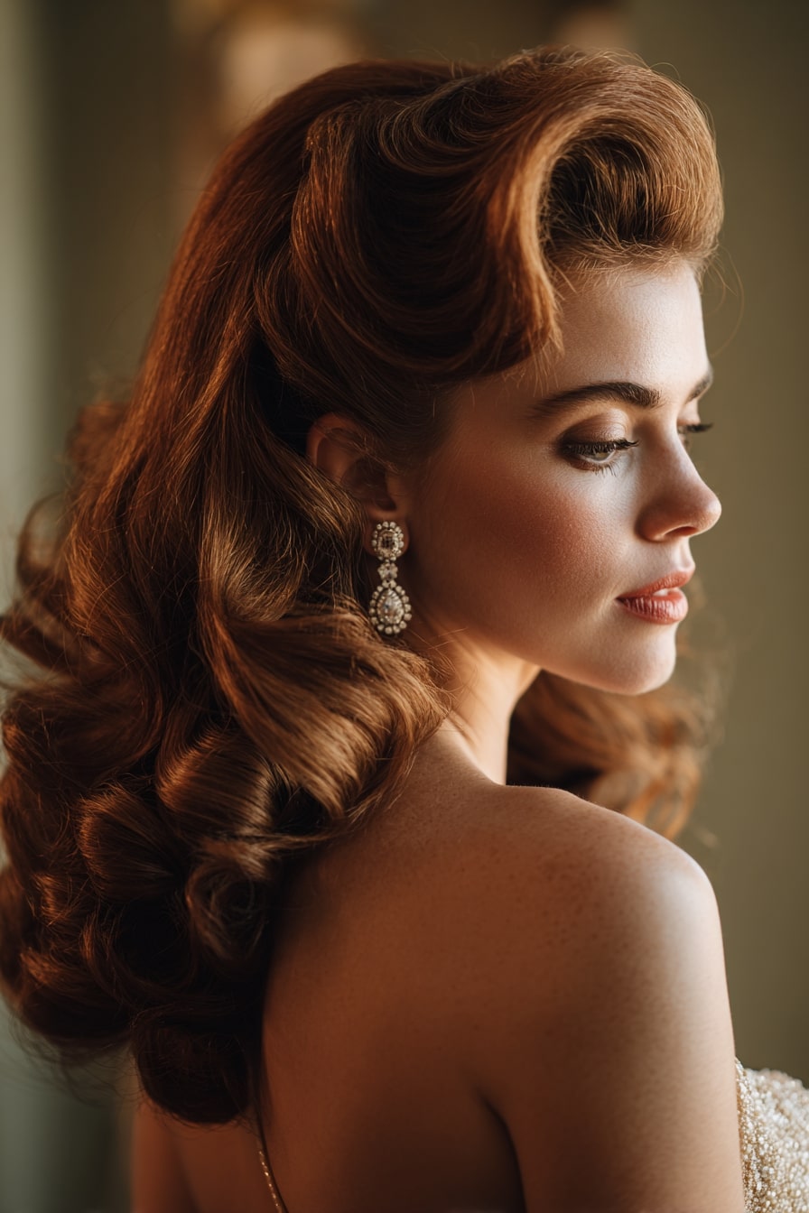 12. Voluminous Retro Glamour – Old-World Revival