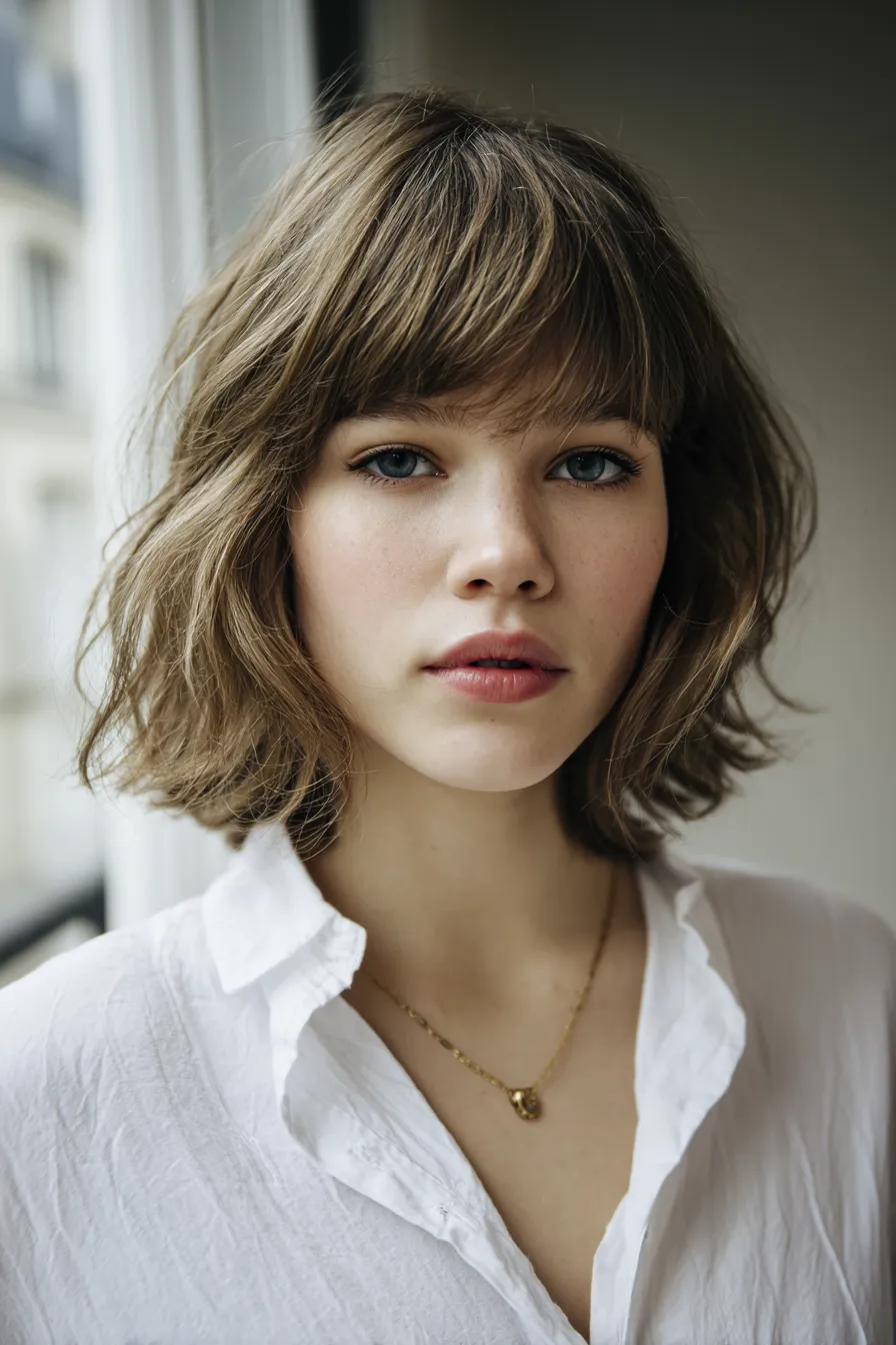 Airy Parisian Bob
