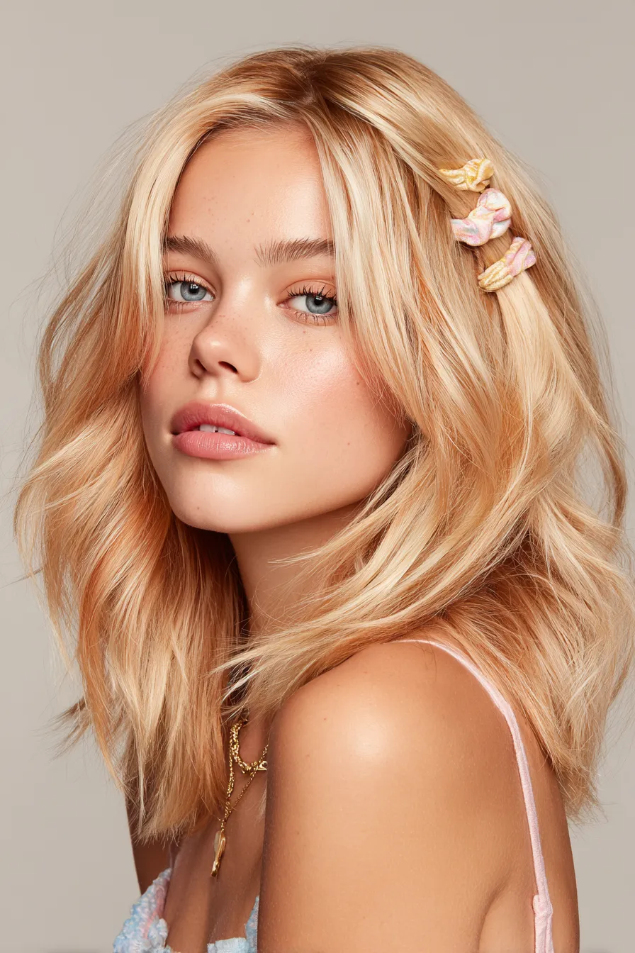 Peach-Soft Medium Layers