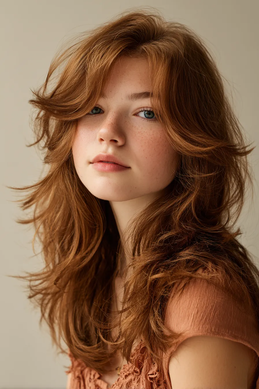 Windswept Butterfly Shag