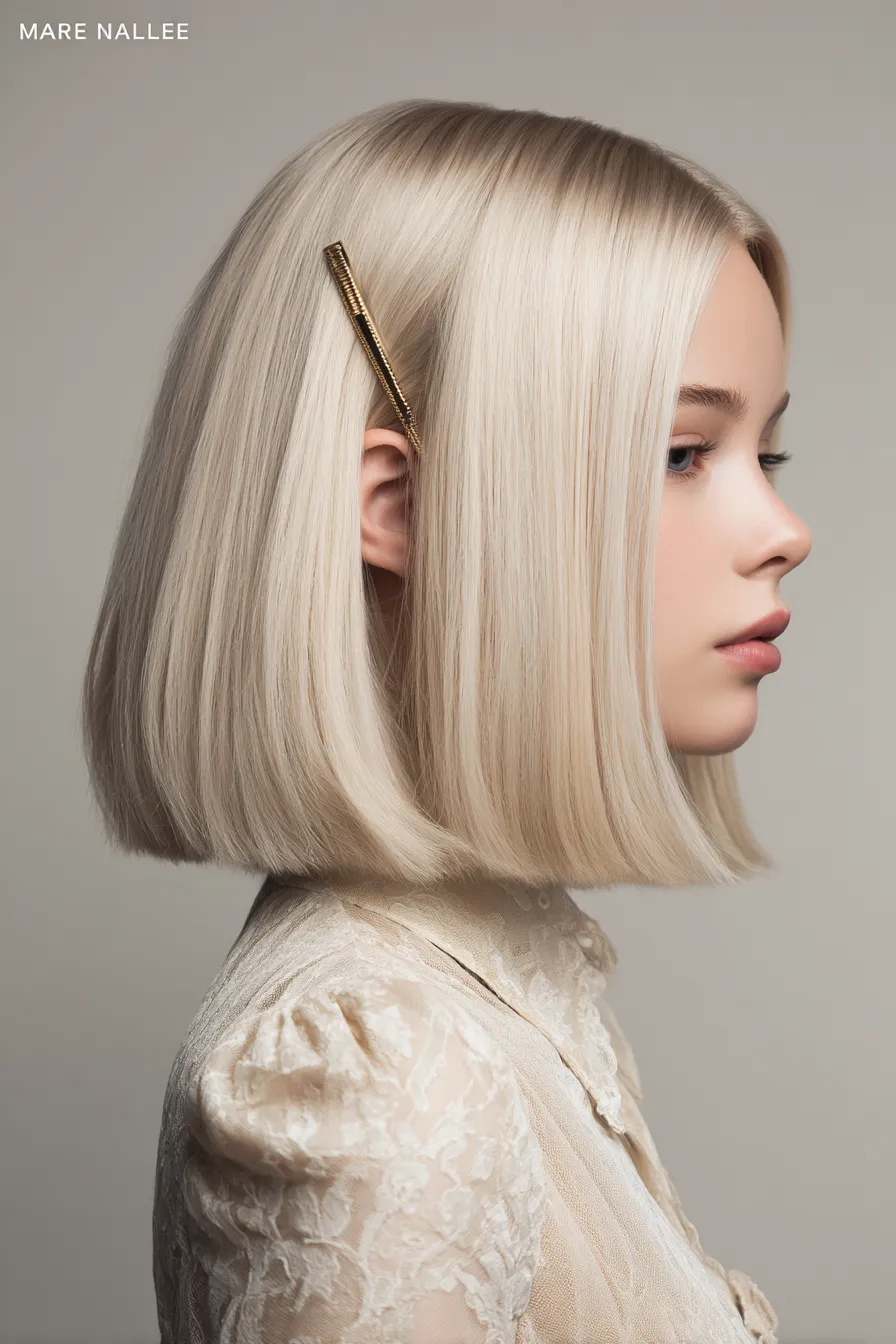 Sleek Vanilla-Cream Bob