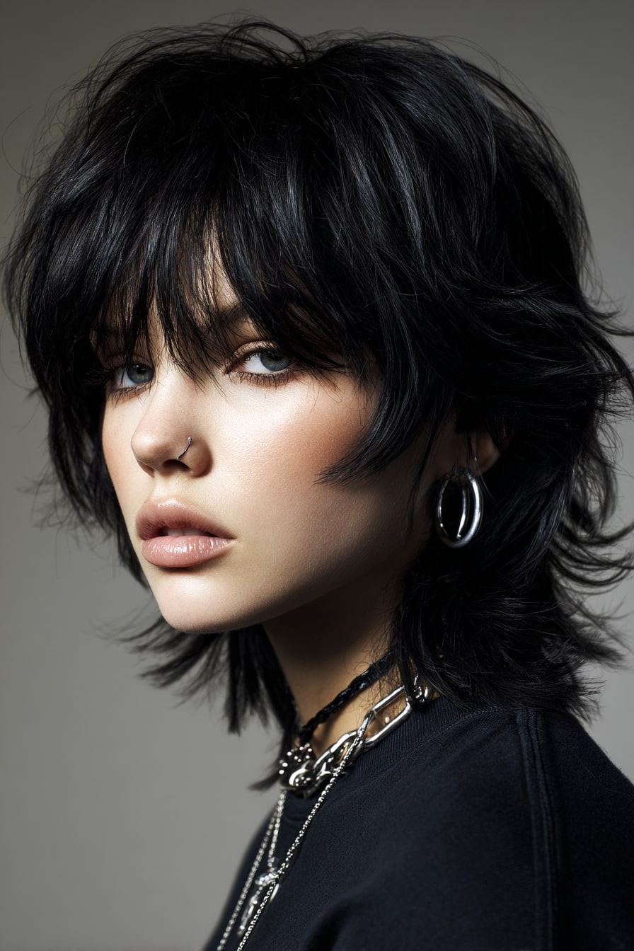 5: Modern Wolf Cut Layers “Textured Edge”