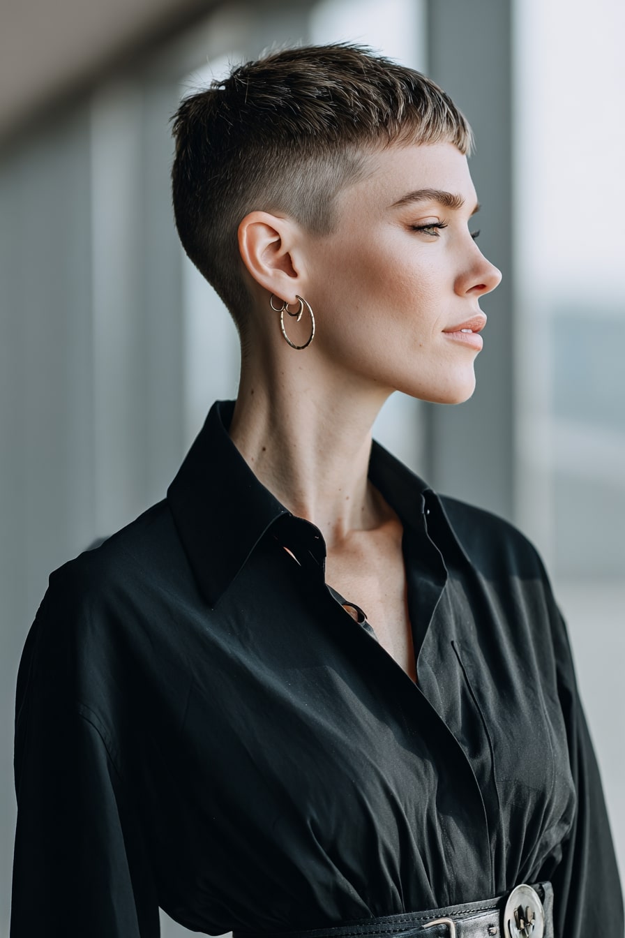 The Contemporary Crop with Side Fade – Sharp Modernism for Urban Workspaces