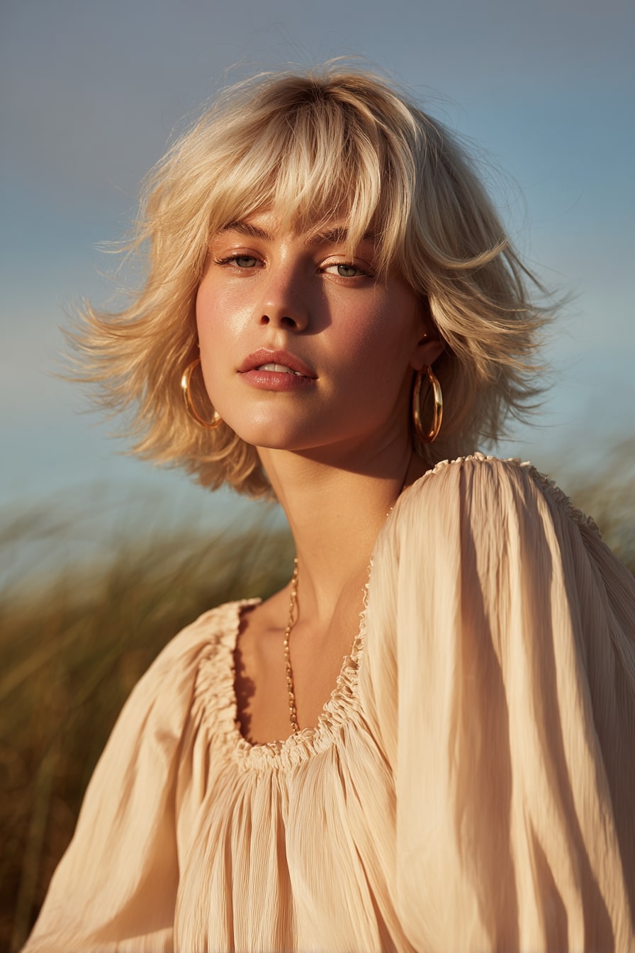 1. Soft Radiance  Golden Layers and Minimal Romance