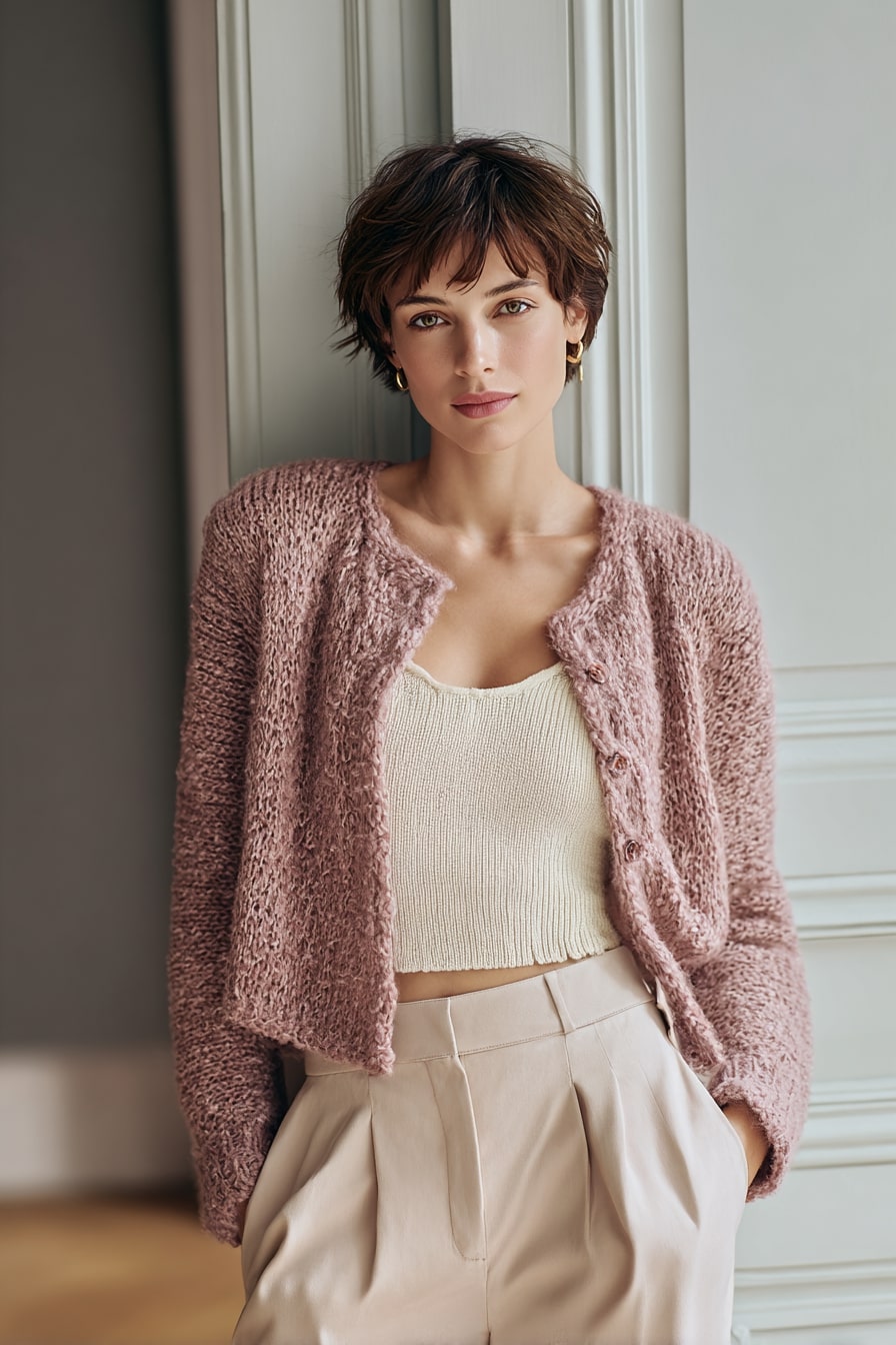 The Soft Shag Revival – Effortless Volume for Hybrid Workwear