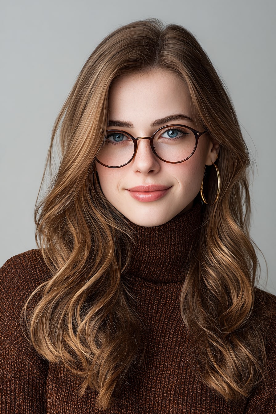 The University Lecturer — Long Layered V-Cut with Academic Ease