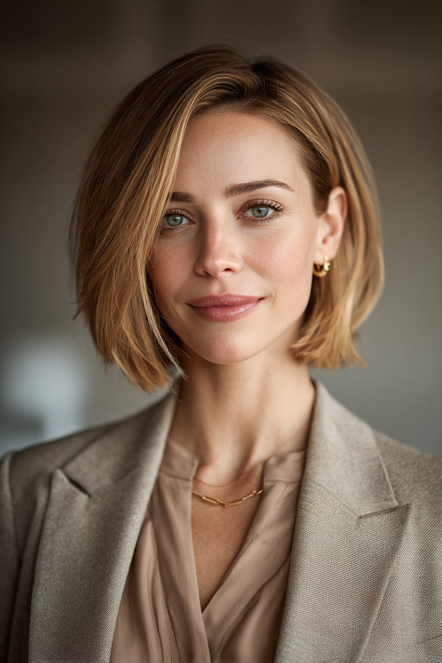 The Soft Authority – Polished Butterfly Bob