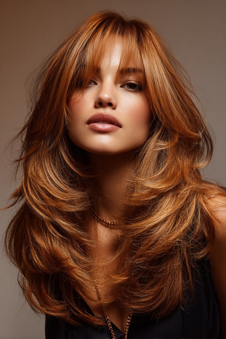 2: Volumized Layer Cascade “Golden Movement”