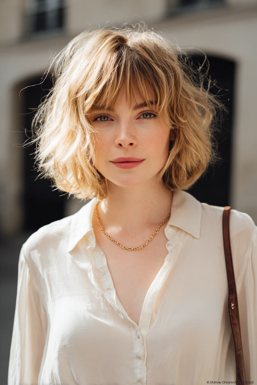 The Parisian Tousle Bob