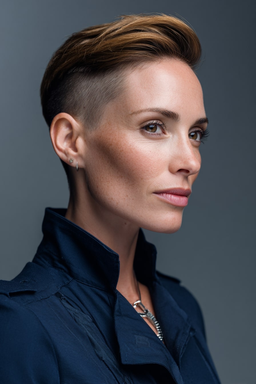 The Sleek Undercut Crop – Refined Edge for the Visionary Executive