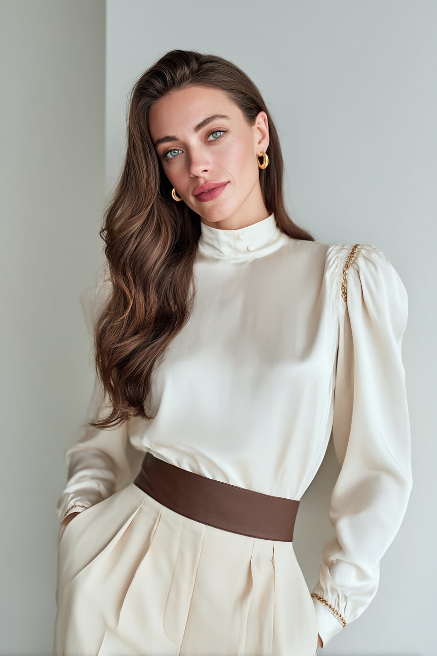 1. Espresso Flow  Soft Wave Elegance for Boardroom Calm