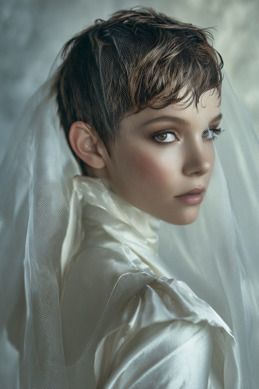 11. Dewlight Pixie – Wet Shine Finish with Transparent Veil