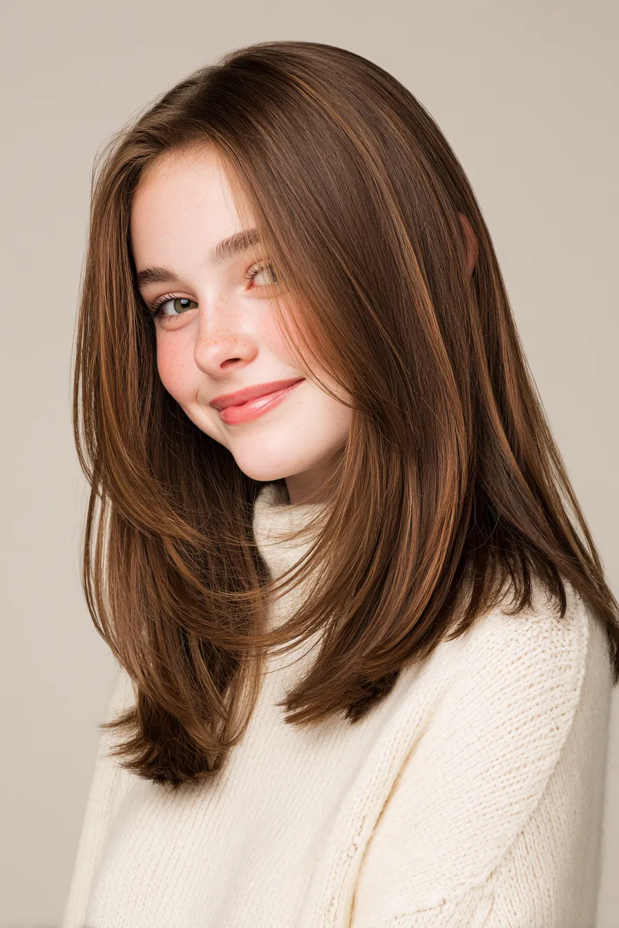 Polished Mid-Length with Soft Face Curves