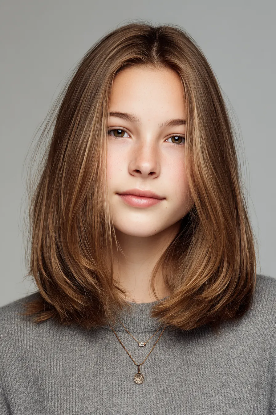 Soft-Edged Long Blunt Bob