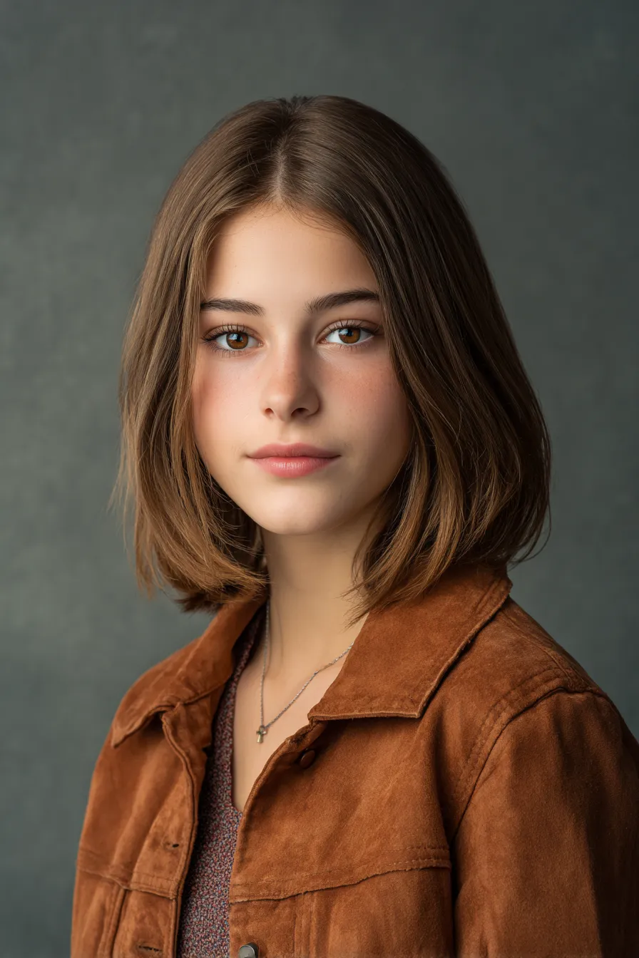 Natural Volume Blunt Bob