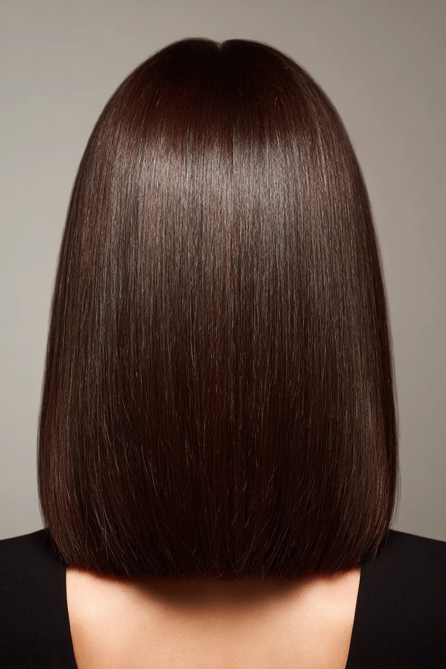 Glass-Finish Mid Bob