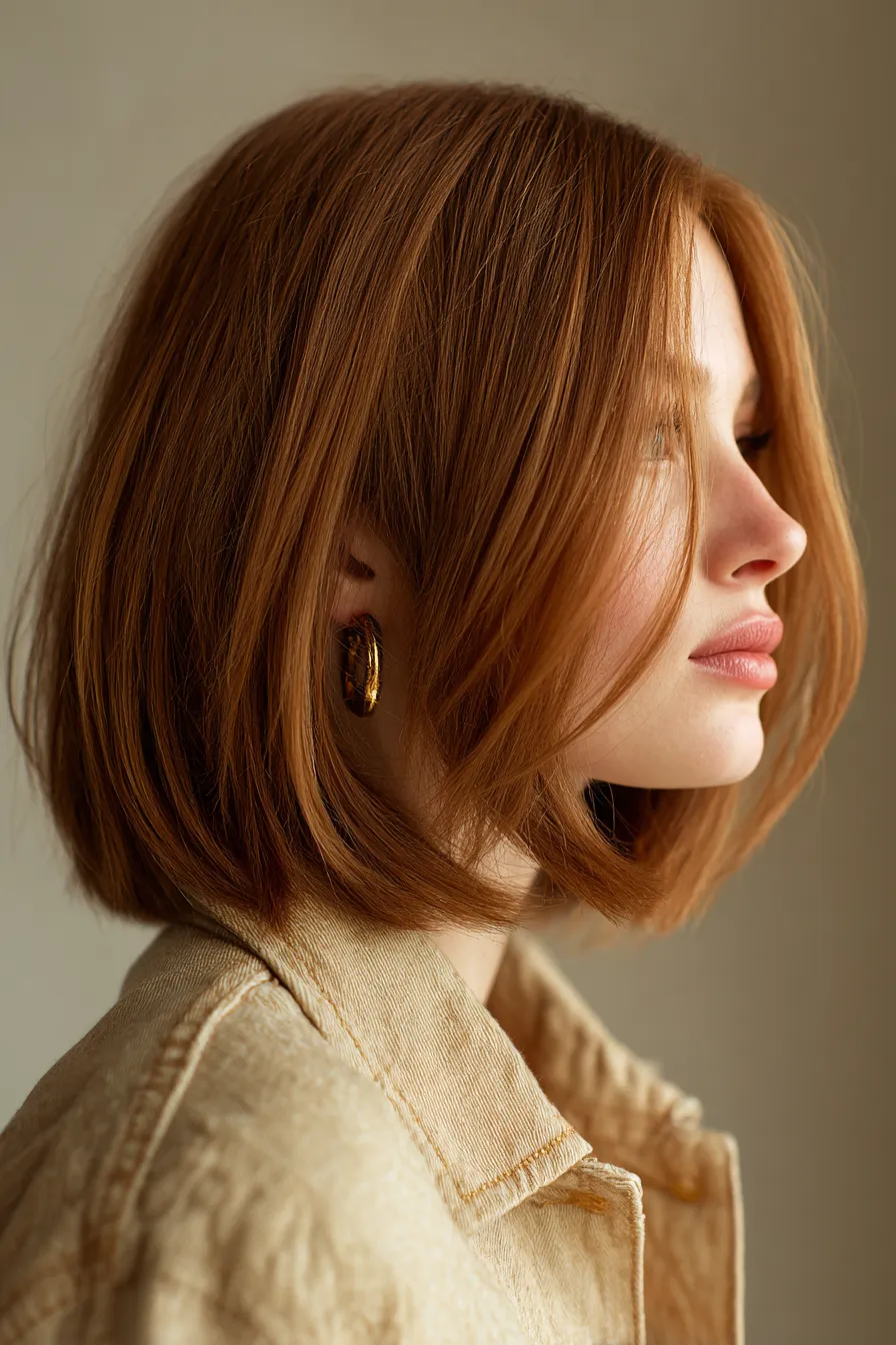 Sculpted Inward-Curve Bob