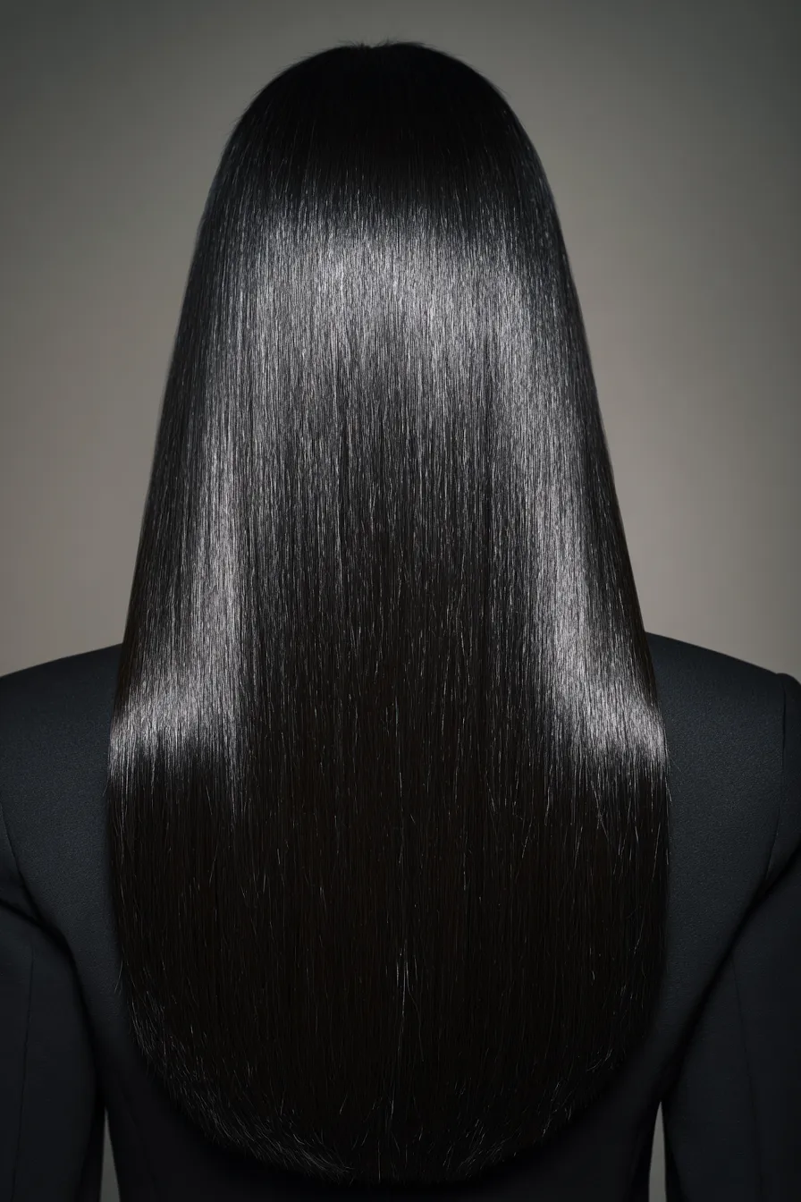 Ultra-Sleek Blunt Mid-Length