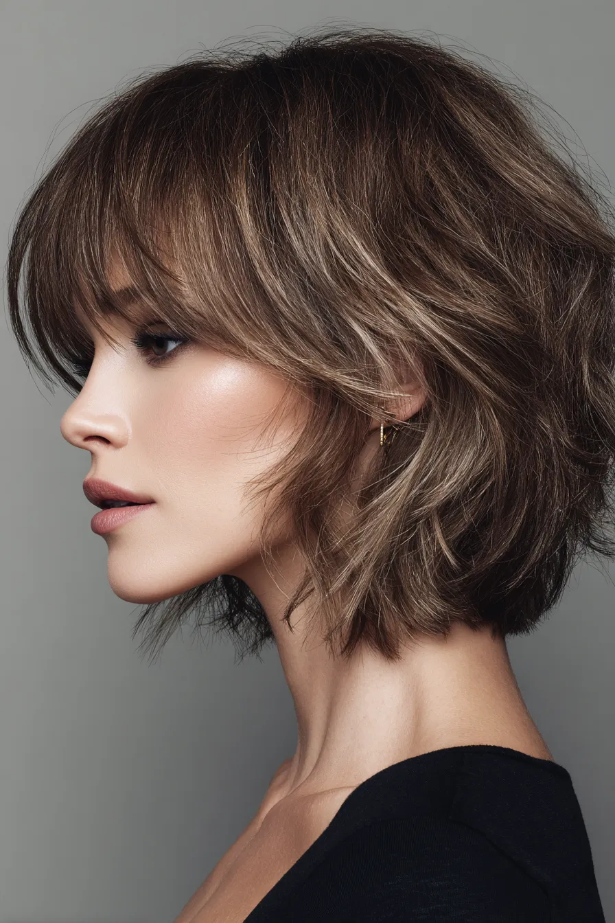 Wispy Layered Lob